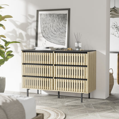 Bedroom Storage Cabinet With Six Drawers