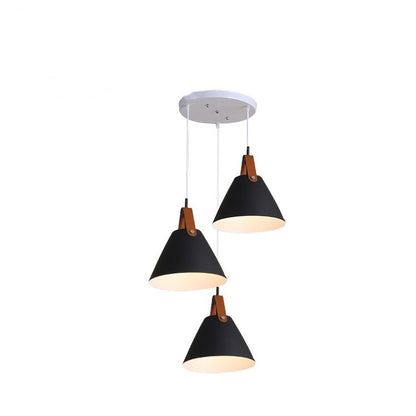 Nordische Esszimmer-Leuchter Kreative Kunst Einfache Persönlichkeit Makronen-Schlafzimmer-Barlampe