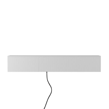 Schwebender TV-Ständer Wandmontiert mit 16-farbigen LEDs, Moderner TV-Ständer, Schwebender TV-Schrank Entertainment-Center für 55 60 65 Zoll TV