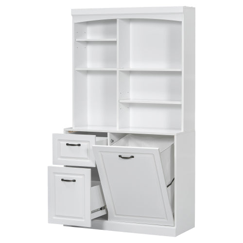 White MDF Storage Cabinet