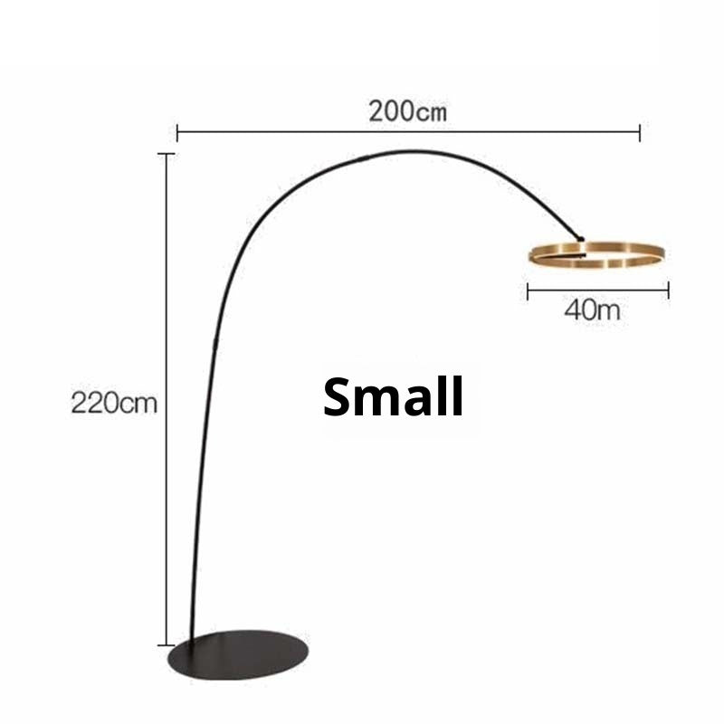 Nachtfisch-Anlockung Moderne Minimalistische Stehlampe
