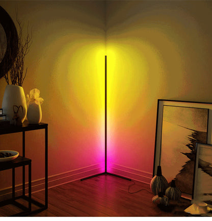 Nordisches RGB-Eck-Stehlampe Modern Einfach