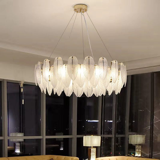 Postmoderne Glas-Wohnzimmer-Lüster Einfach Atmosphärisch Haushalt