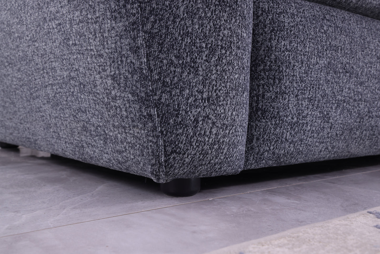 Modernes minimalistisches bequemes Stoff-GRAU-Sofa