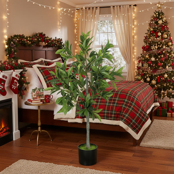 Green Potted Christmas Tree