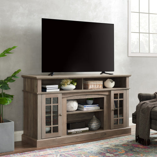 Gray Wash TV Console