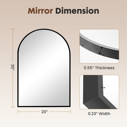 Bathroom Wall Mirror, Metal Frame Vanity Mirror For Bedroom, Entryway, Living Room