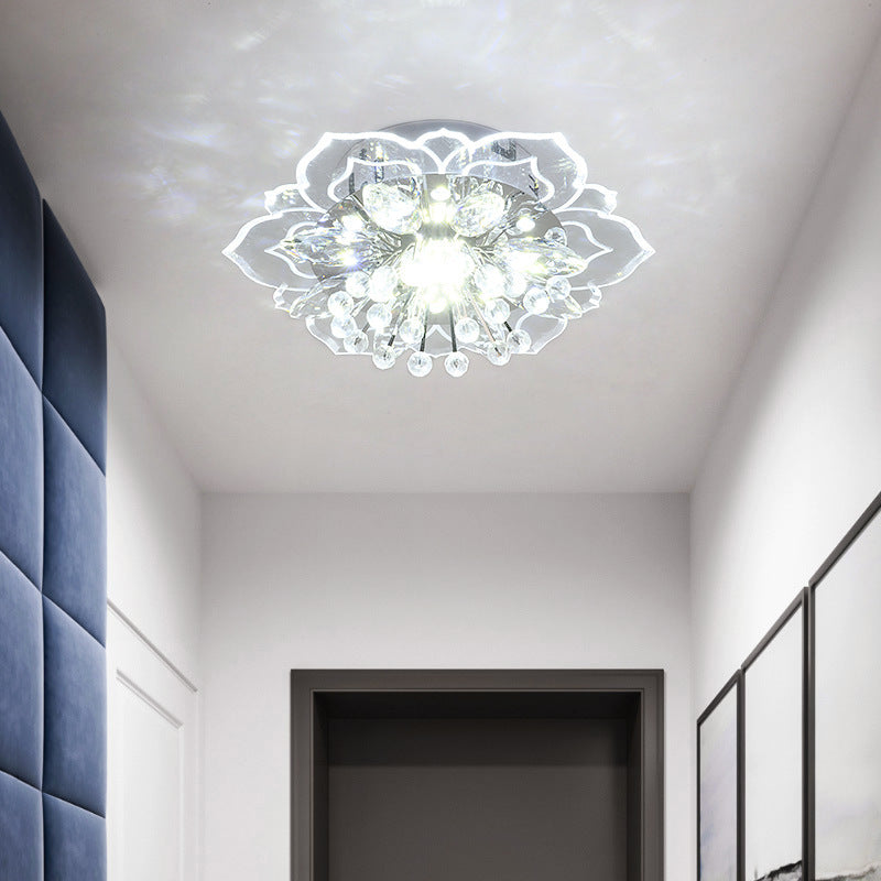 Kleine Kristalllampe Flurleuchte Modern Minimalistisch Wohnzimmerlampe