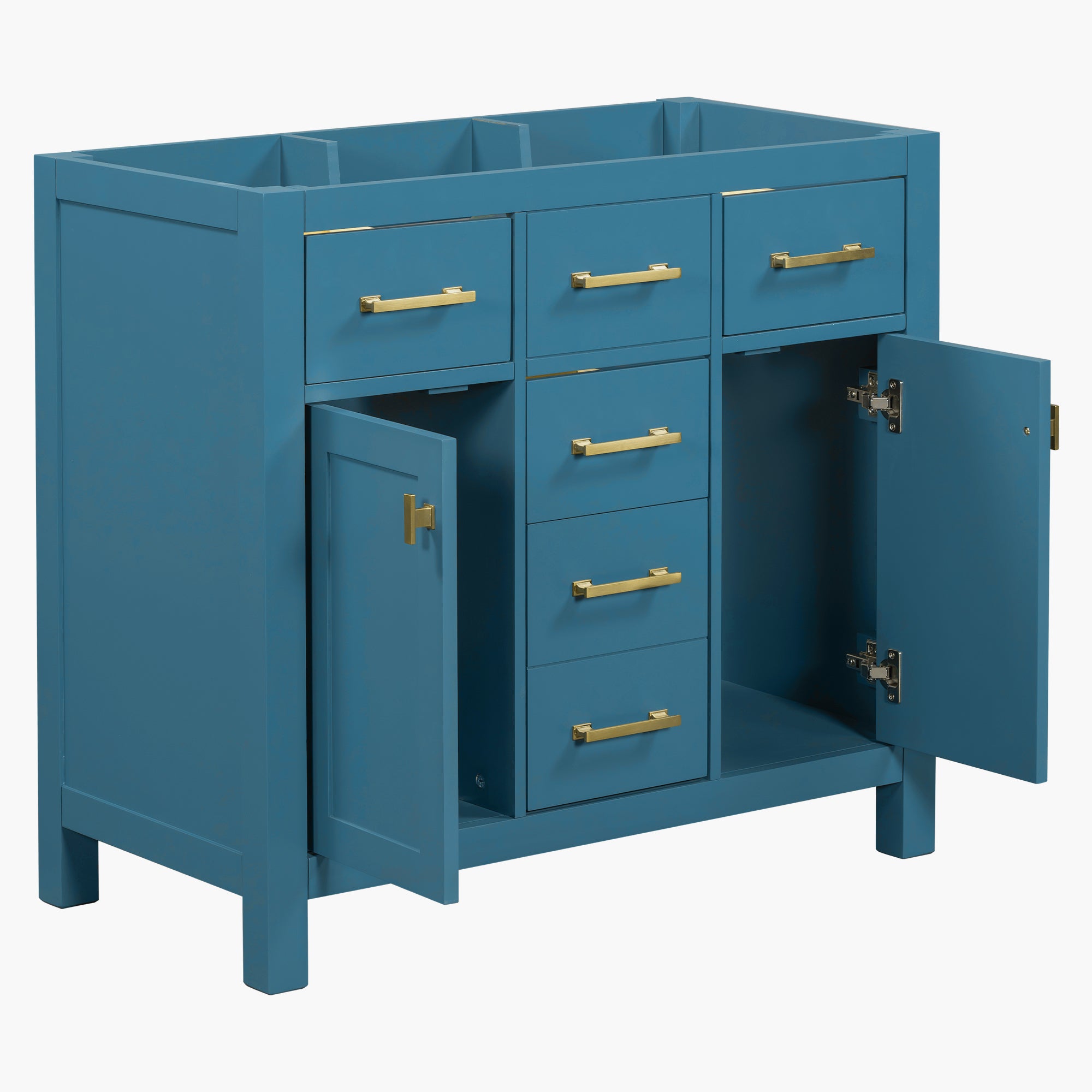 Wood Freestanding Bathroom Cupboard