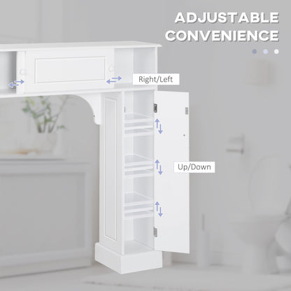 Badezimmerschrank über der Toilette