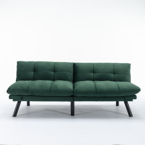 Smaragd-Faltbare Moderne Sofa-Bett Cabrio