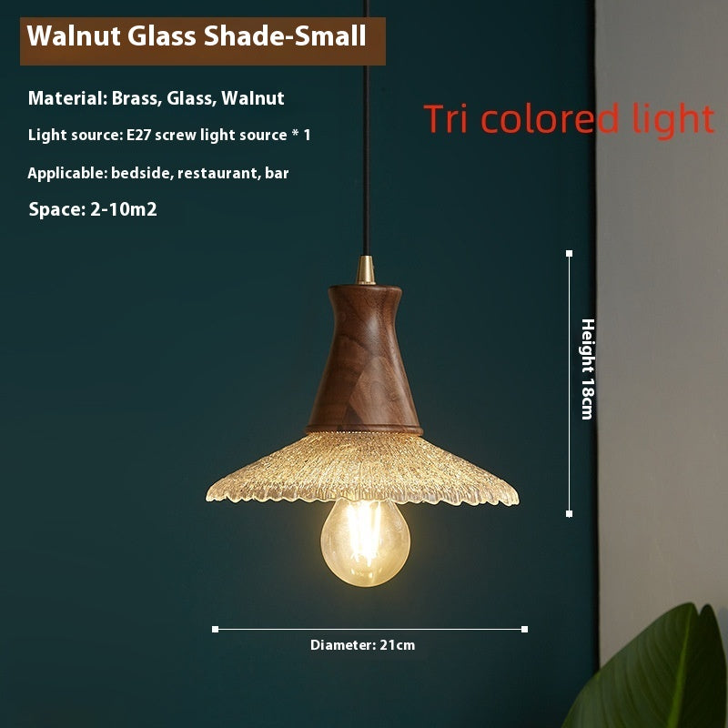 Brass Glass Xuan Chandelier