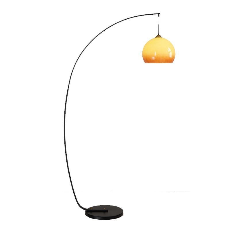 Sonnenuntergang Gelb Glas Angelbodenlampe Wohnzimmer Dekorationslampe
