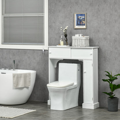 Badezimmerschrank über der Toilette