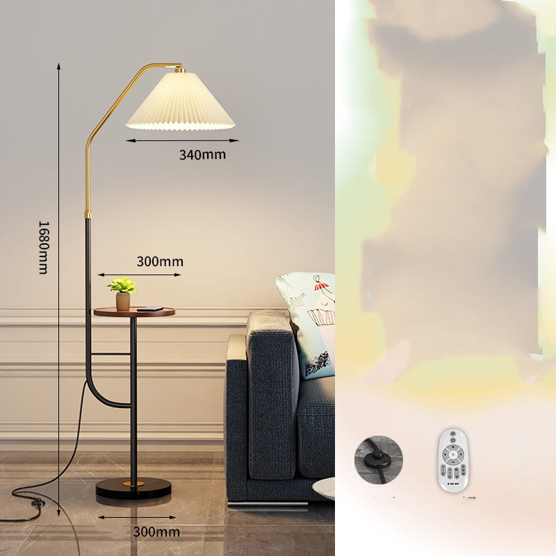 Nordic Boden-Innen-USB-Drahtlosladung Licht Luxus Schreibtischlampe