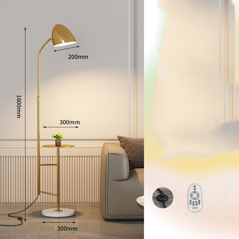 Nordische Stehlampe mit InsUSB kabelloser Ladeleuchte Luxus