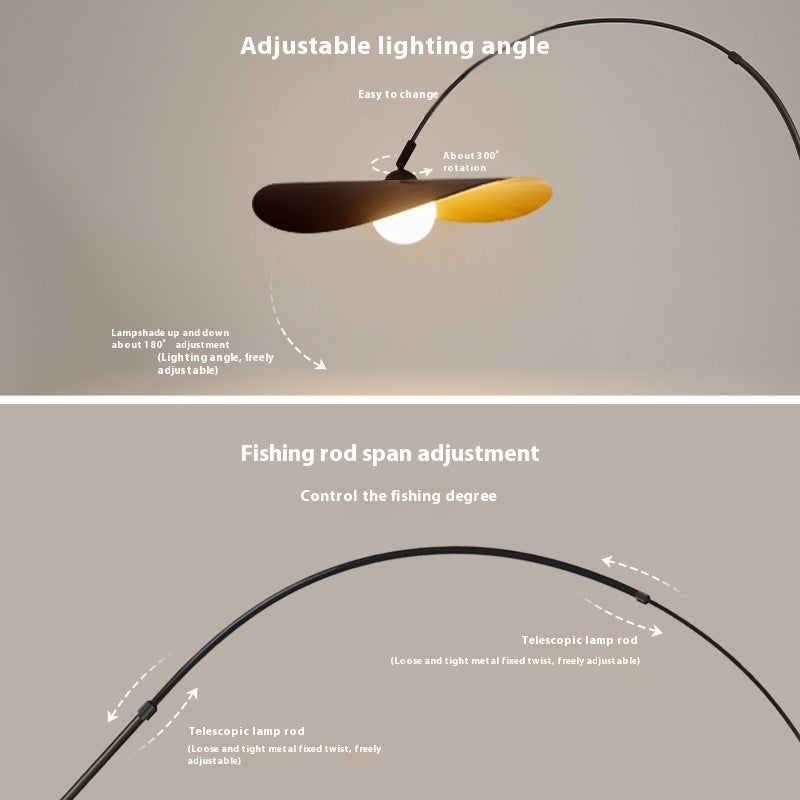 Hutbodenlampe Französisch Modern Minimalistisch Wohnzimmer