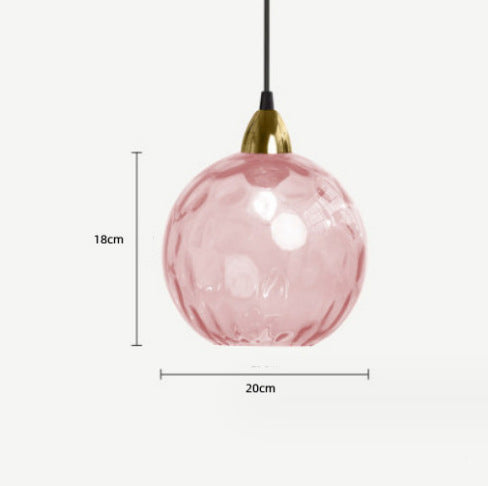 Glass Chandelier Pendant Light