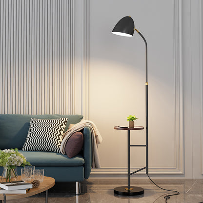 Nordische Stehlampe mit InsUSB kabelloser Ladeleuchte Luxus