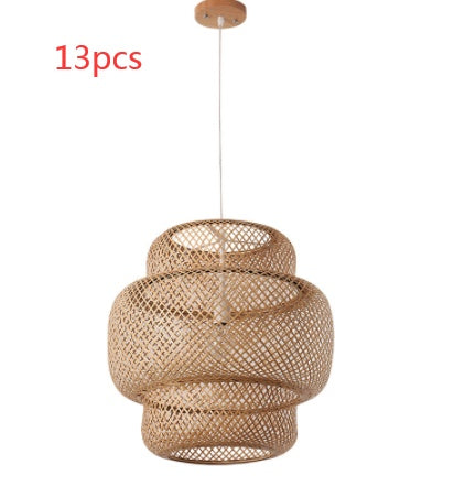 Bamboo Art Chandelier