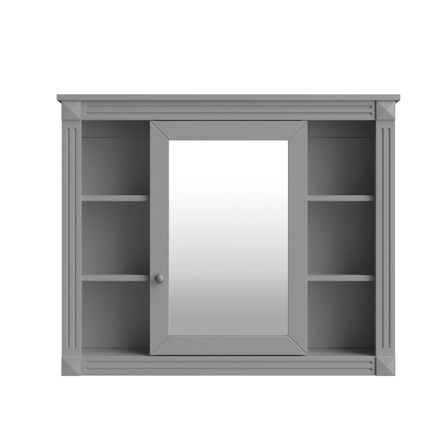 Wandmontierter Badezimmerschrank Badezimmer-Wandregal mit Spiegel
