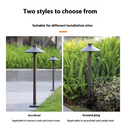 Rasenterrassenlampe Außen Bodensteckdose Boden Gartenlampe