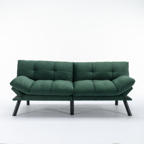 Smaragd-Faltbare Moderne Sofa-Bett Cabrio