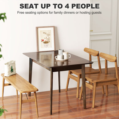 47.2" Rectangle Dining Table for 4