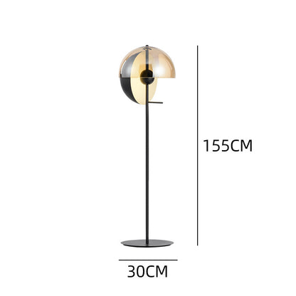 Moderne nordische personalisierte Bodenlampe aus kreativem Glas