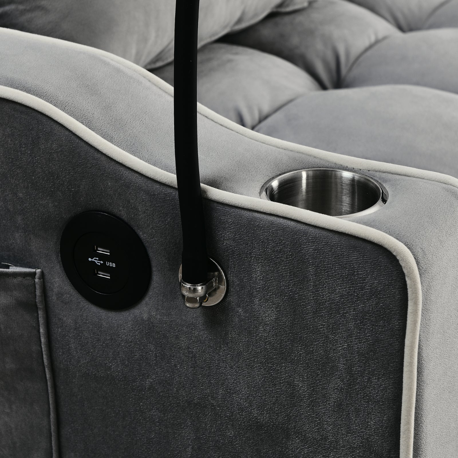Modern Velvet Sofa Bed