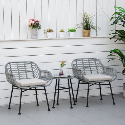 3-teiliges Terrassen-Set