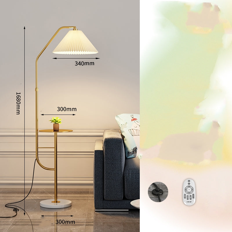 Nordic Boden-Innen-USB-Drahtlosladung Licht Luxus Schreibtischlampe