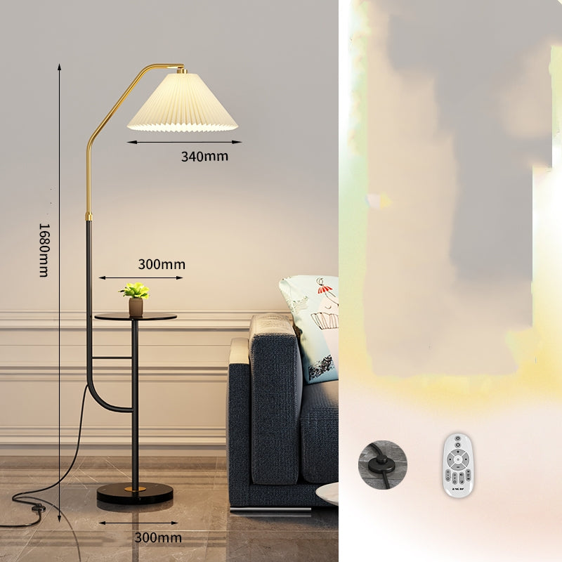 Nordic Boden-Innen-USB-Drahtlosladung Licht Luxus Schreibtischlampe