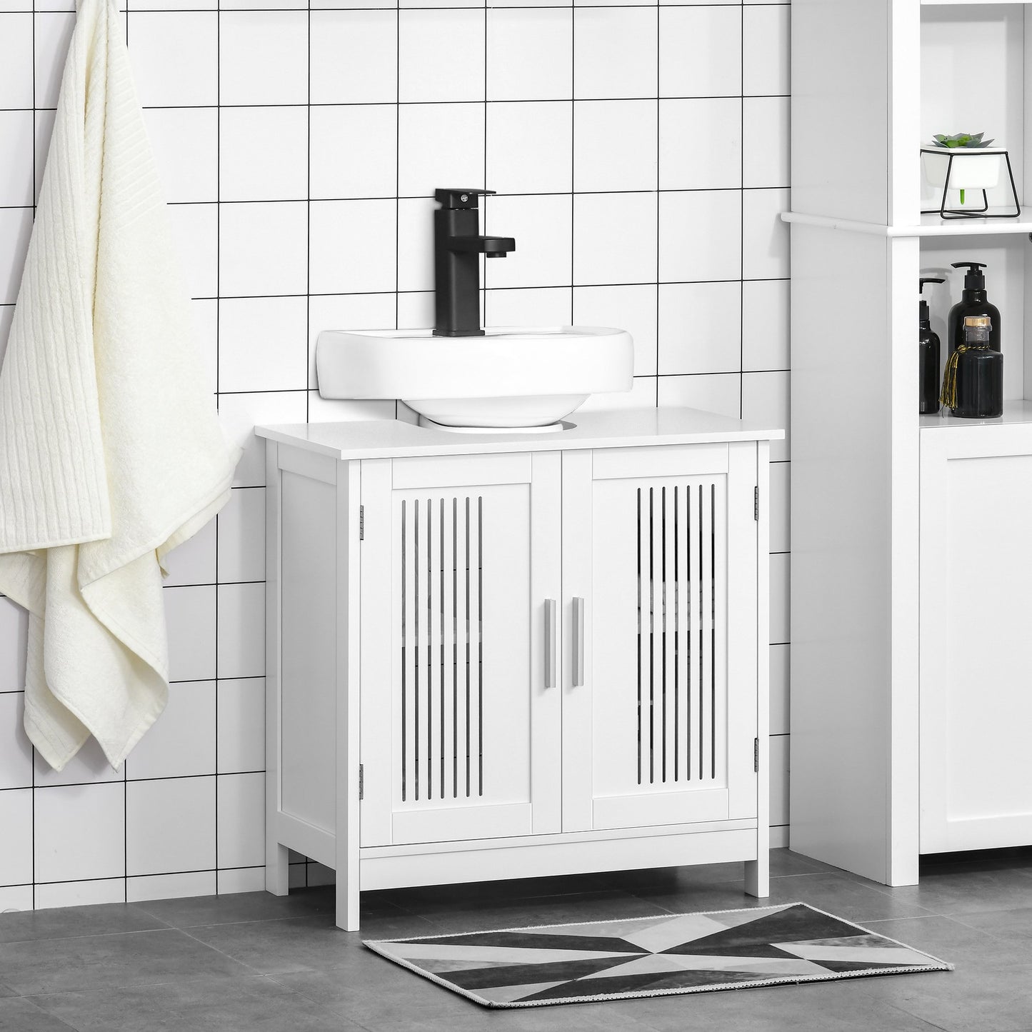 Unterschrank-Podest-Speicher-Badregal