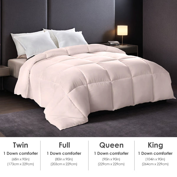 Überdimensionierte Flauschige Dicke Daunendecke - Rosa Erhöhte Wärme Mit Hautfreundlichem Komfort. Perfekt Für Gemütliche Schlafzimmer & Luxushotels. Maschinenwaschbar. Ideales Weihnachtsgeschenk.