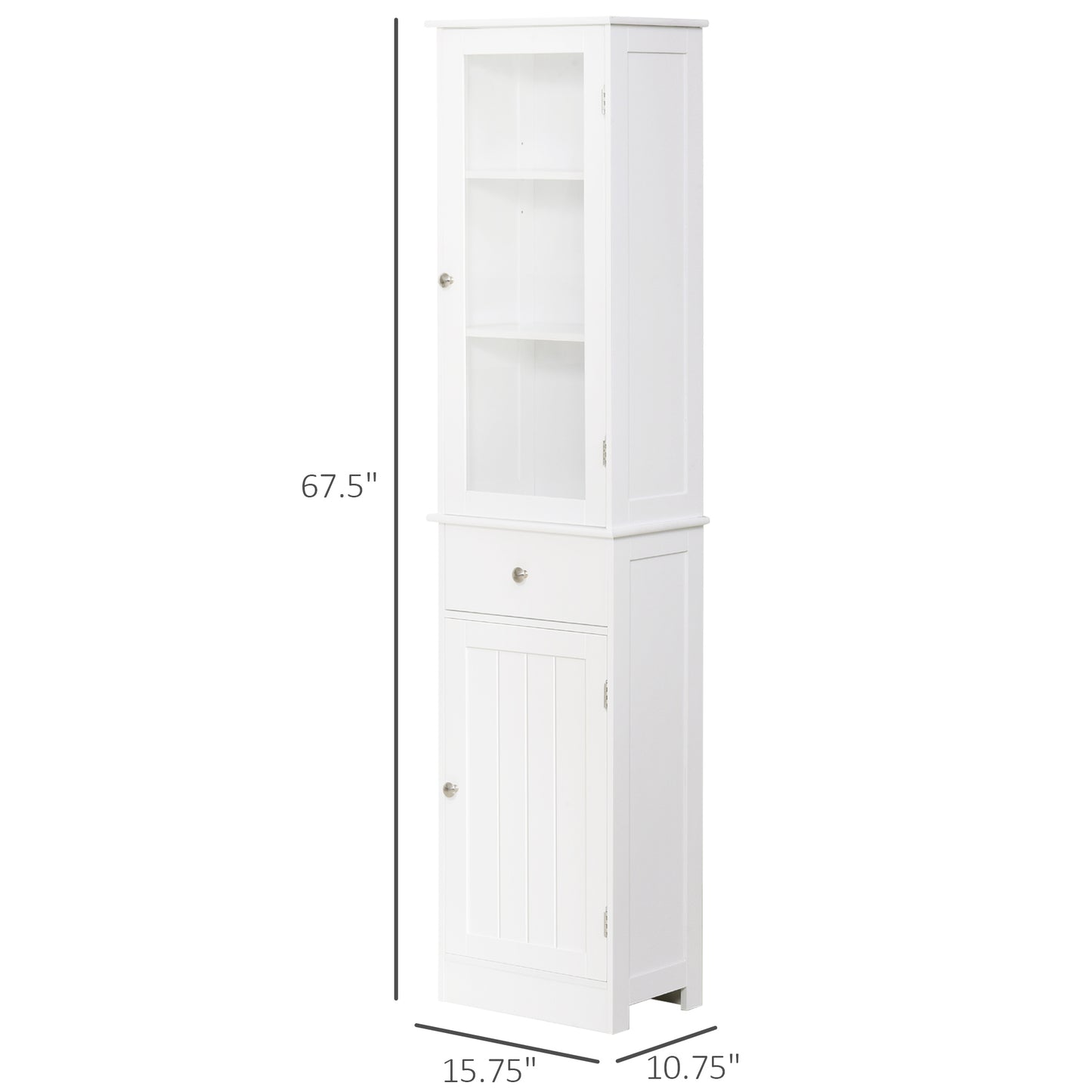 Schmaler Badezimmerschrank
