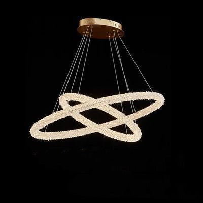 Internet-Berühmtheit Ring Lampe Kristall Kronleuchter