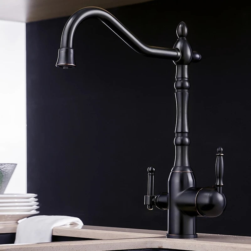 Copper Antique Kitchen Faucet