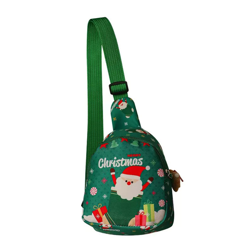 Weihnachtliche Handtasche Süßer Rucksack als Umhängetasche
