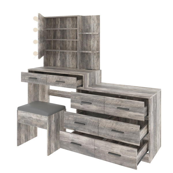 Space-Saving Vanity Dresser