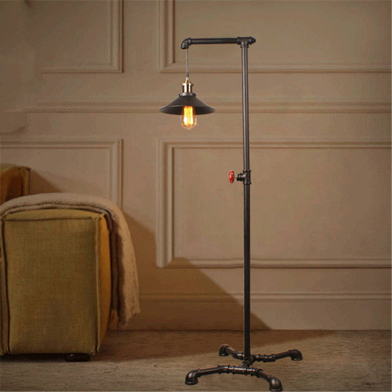 Black Vintage Floor Lamp