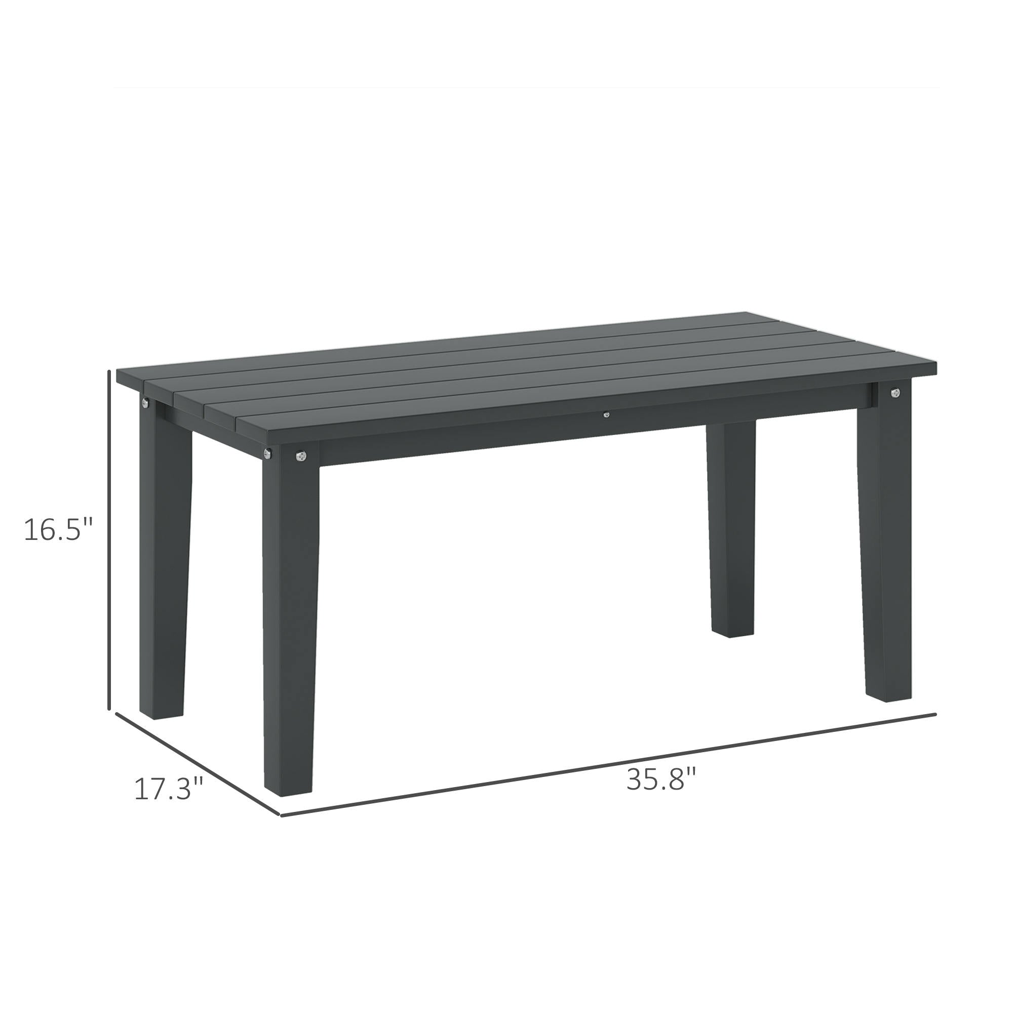 Brown Outdoor Coffee Table