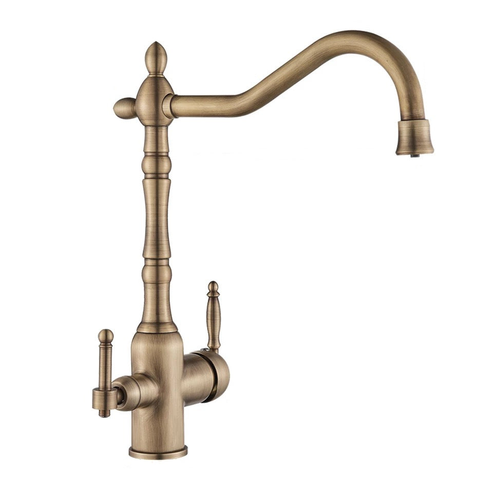 Copper Antique Kitchen Faucet