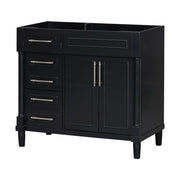 Wood Freestanding Vanity Cabinet