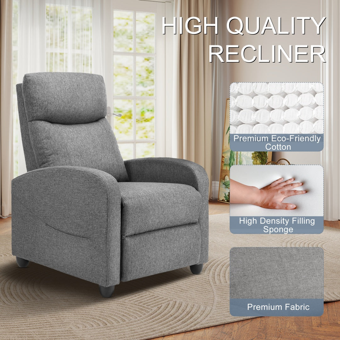Liegesessel PU-Leder Liegesofa ohne Massage