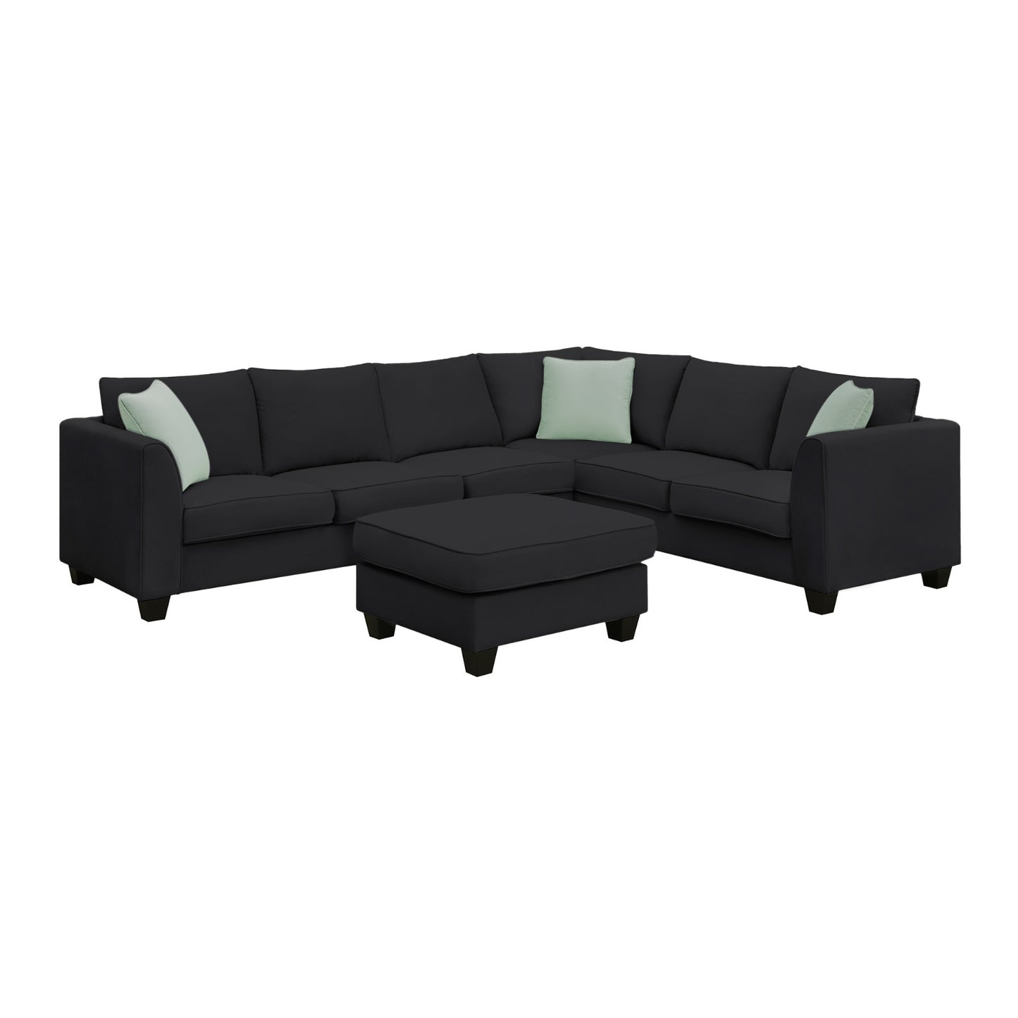 112 87 Sektionale Sofas, 7-Sitzer modulare Wohnzimmer-Sets