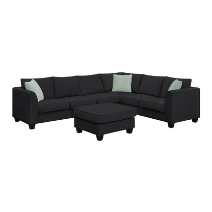 112 87 Sektionale Sofas, 7-Sitzer modulare Wohnzimmer-Sets