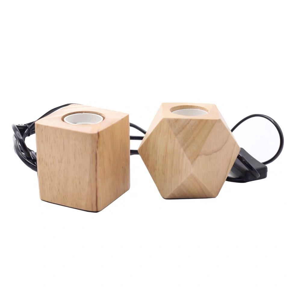 Retro Lampenhalterung Hängender Draht Holz Lampenhalter Holz Tischlampe