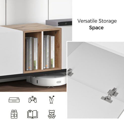 White Modern TV Stand