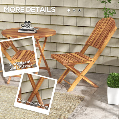 Klappbares Outdoor-Bistro-Set